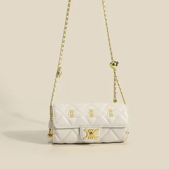 Летняя новинка 2022, маленькая женская сумка для благовоний, сумка Senior Sense с модной легкой роскошной сумкой, Маленькая круглая сумка