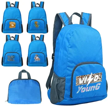 Складной рюкзак, водонепроницаемая сумка, открытый кемпинг, пешие прогулки, Скалолазание, спорт, Легкая упаковка, спортивные школьные рюкзаки с картинками