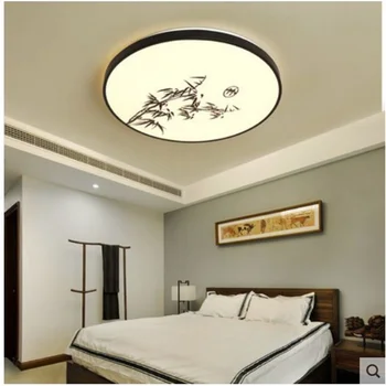 Лампа для спальни простой современный новый китайский светодиодный потолочный светильник креативный круглый светильник для коридора