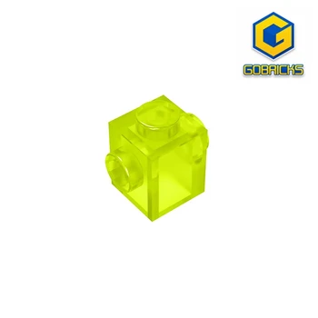 Gobricks GDS-649 BRICK 1X1 Вт. 2 РУЧКИ совместимы с lego 47905 детские Развивающие строительные блоки 