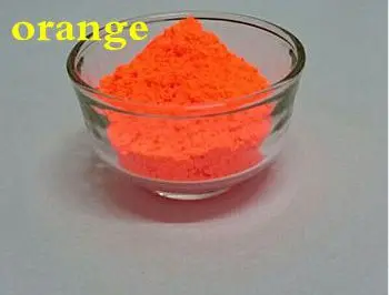НЕОНОВО-Оранжевый Цвет Флуоресцентный Пигментный Люминофорный Порошок, 100 г/лот Декоративная Порошковая Флуоресцентная Роспись для мыла,