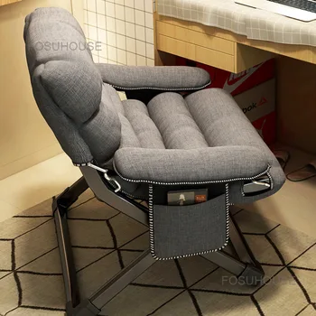 Спинка домашнего компьютерного кресла Офисные стулья для отдыха Студентов общежития Офисная мебель для киберспорта Игровое кресло Тканевый диван