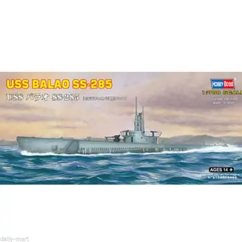 Hobby Boss 87011 1/700 USS BALAO SS-285 Подводная лодка Dunker Модельный Комплект Пластик