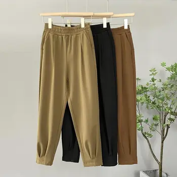 2023 Весна/лето, новые повседневные брюки Harlem, брюки Radish, модные весенние укороченные эластичные брюки для костюма