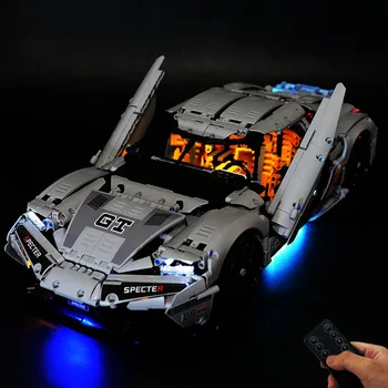 Комплект светодиодной подсветки для высокотехнологичных автомобильных блоков MY88012 Koenigsegg 1:18 (в комплект входит только освещение)