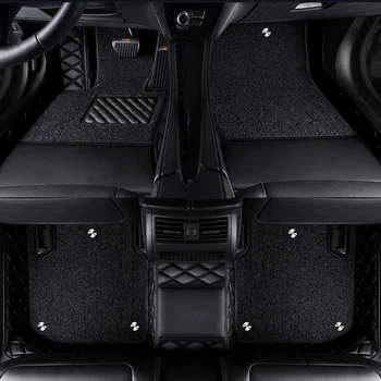 Автомобильные коврики на заказ для Infiniti M25L 2011-2013 Детали интерьера Автомобильные аксессуары Двухслойные съемные