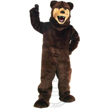Костюм талисмана Медведя взрослого размера Маскарадное платье карнавальный костюм для косплея Рекламная одежда