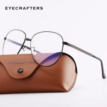 Модные ретро Брендовые дизайнерские женские оправы для очков Мужские Оправы для очков Винтажные Большие Негабаритные оптические очки с прозрачными линзами