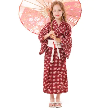 Японское кимоно для детской фотосессии
