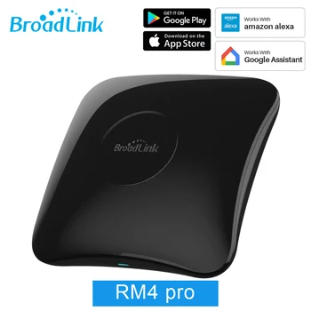 BroadLink RM4 Pro Универсальный Пульт Дистанционного Управления Bluetooth Контроллер Smart IR Wifi RF Переключатель HTS2 Датчик Alexa Google Home Assistant