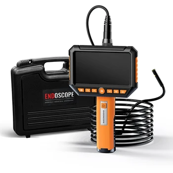 Производственный контроль 8мм видеоскоп 5 дюйма поездки-экран объектив бороскоп камеры автоматический диагностический инструмент WiFi эндоскоп