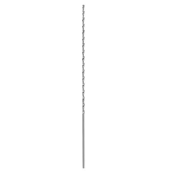 Сверло с прямым Хвостовиком HSS 4 мм С Поворотной Головкой длиной 300 мм Серебристого Цвета