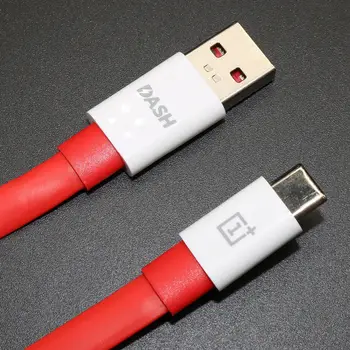 Кабель для зарядки USB-USB C Плоский кабель OnePlus 5/6 Dash Flash Charging Type C Кабель для передачи данных 3T Flash Charging Data Cable 5V 4A
