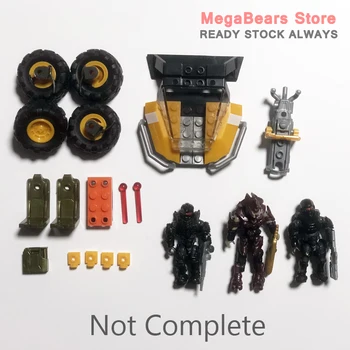 Mega Bloks Construx Halo GBW74 Охранный патруль Warthog * Новый запечатанный * Строительные блоки, строительные игрушки