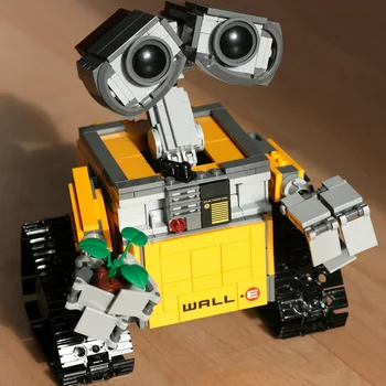 DIY Disney WALL E Building Blocks Kit MOC Idea Technic Фигурка робота Модель из классических фильмов Moc Bricks Assembly Kid Для игрушек и подарков