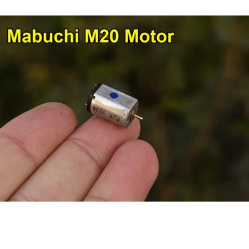 Mabuchi M20 DC Motor Mini 8 * 10MM Двигатель постоянного тока 3V 5V 6V 25000 об/мин Щетка из драгоценных металлов для высокоточных инструментов Аудиовизуальное оборудование