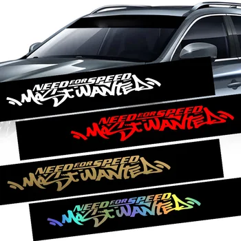 Модная автомобильная наклейка Need For Speed с цитатой, Светоотражающий декор, наклейки для мотоциклов, наклейки на авто и деколи, аксессуары для экстерьера для стайлинга автомобилей