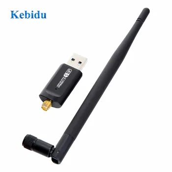 KEBIDU 1200 Мбит/с Беспроводной USB WiFi LAN Адаптер с Антенной USB Ethernet Сетевая Карта 802.11ac 2.4G 5G RTL8812BU