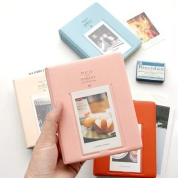 64 кармана для фотоальбома Fuji Mini Instant Picture Case Для хранения Fujifilm Instax Mini Film 8 Korea Instax Album