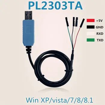 PL2303TA преобразователь USB TTL в RS232 модуль последовательного кабеля для win 8 XP 7 8.1