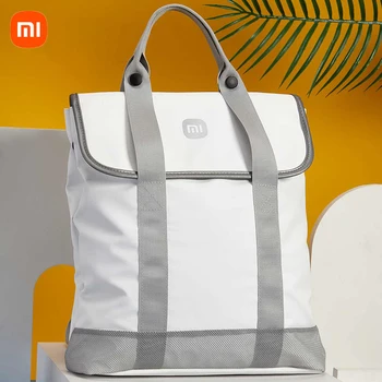 Сумка Xiaomi Mi из полиэстера, рюкзак для пары, водонепроницаемый студенческий рюкзак, повседневные Простые портативные сумки, Повседневная Городская спортивная сумка Унисекс