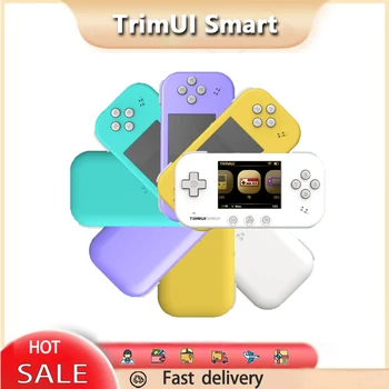 Для новой мини-портативной ретро-игры TRIMUI Smart с открытым исходным кодом GBA retro game SMART ПРОМО-акция 15000 juegos