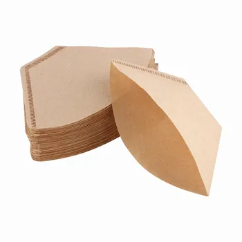 Экологически чистый бревенчатый целлюлозно-бумажный фильтр для кофе Фильтр для варки кофе Сумка для песочных часов Кухонные офисные инструменты просеивающая сумка
