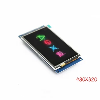 ILI9486 Drive IC 34 pin [HD] Новый 3,5-дюймовый модуль сенсорного экрана TFT LCD 320X480 с сенсорным экраном