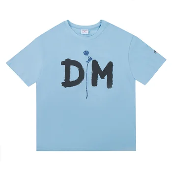 2023 Женские Мужские футболки с принтом Noah + DM, футболки в стиле хип-хоп, повседневная мужская хлопковая футболка с коротким рукавом