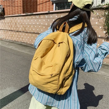 Школьная сумка из винтажной ткани для девочек, Новый Модный Женский рюкзак для студенток колледжа, холщовая Женская сумка для ноутбука, дорожный рюкзак Kawaii Ladies Backpac