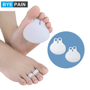 1 пара плюсневых подушечек BYEPAIN - Стельки для передней части стопы Ball of Foot Cushions для поддержки плюсневой кости и облегчения боли в стопе