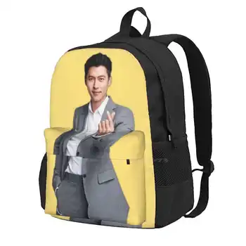 Hyunbin Школьный рюкзак большой емкости для ноутбуков Hyunbin